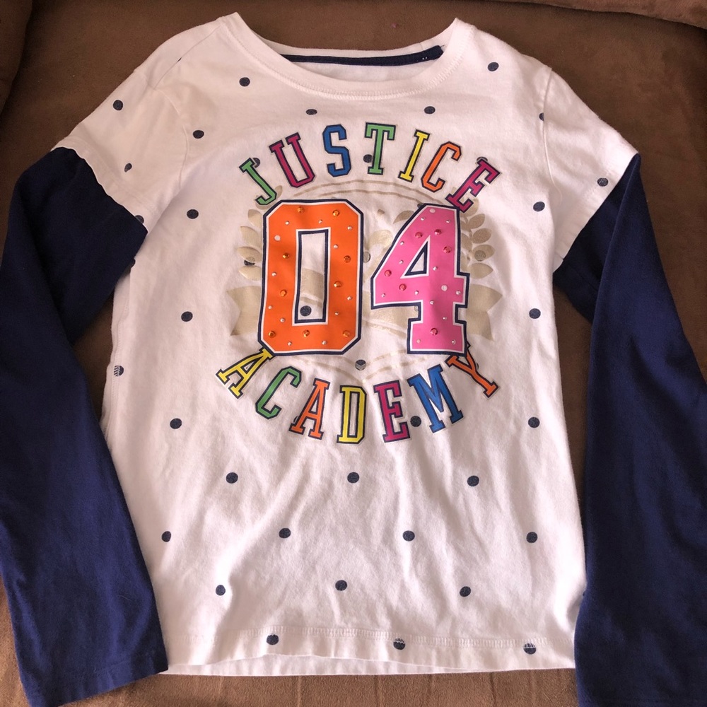 Justice long-sleeve shirt